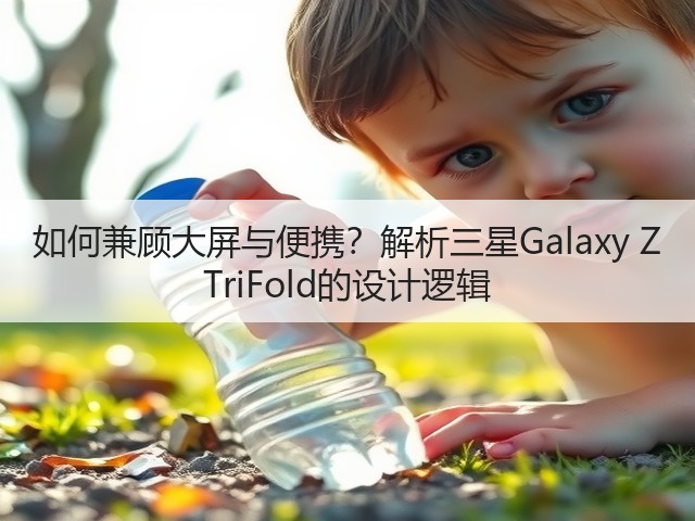 如何兼顾大屏与便携?解析三星Galaxy Z TriFold的设计逻辑(图3) 如何兼顾大屏与便携?解析三星Galaxy Z TriFold的设计逻辑(图3)