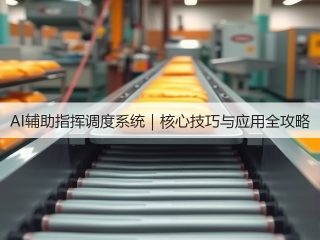 AI辅助指挥调度系统|核心技巧与应用全攻略(图3) AI辅助指挥调度系统|核心技巧与应用全攻略(图3)