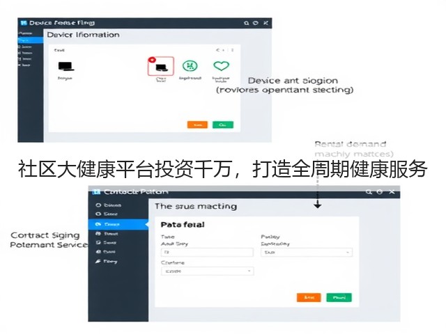 社区大健康平台投资千万，打造全周期健康服务(图2)