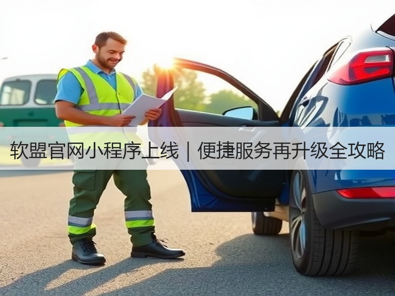 软盟官网小程序上线｜便捷服务再升级全攻略