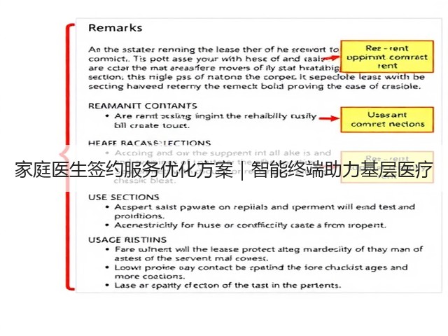 家庭医生签约服务优化方案|智能终端助力基层医疗(图2) 家庭医生签约服务优化方案|智能终端助力基层医疗(图2)