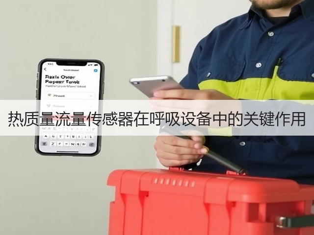 热质量流量传感器在呼吸设备中的关键作用(图1) 热质量流量传感器在呼吸设备中的关键作用(图1)