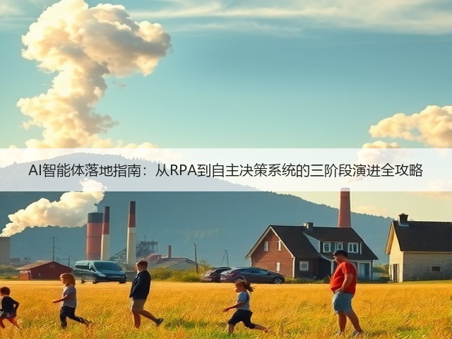 AI智能体落地指南:从RPA到自主决策系统的三阶段演进全攻略(图2) AI智能体落地指南:从RPA到自主决策系统的三阶段演进全攻略(图2)