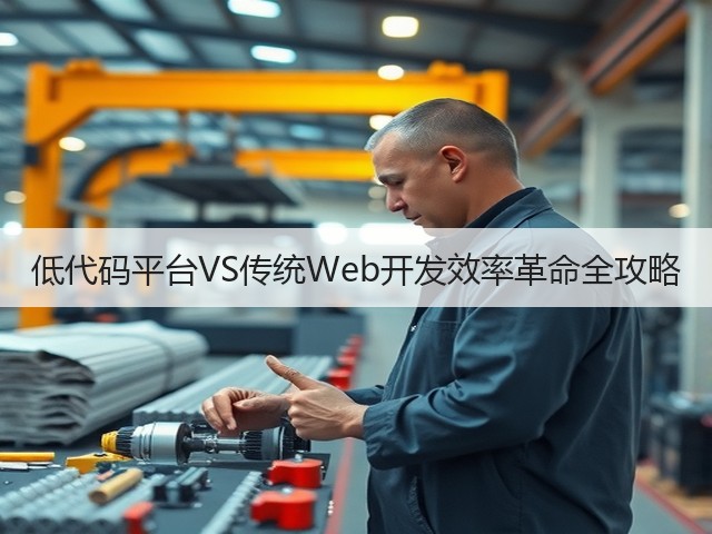 低代码平台VS传统Web开发效率革命全攻略(图3) 低代码平台VS传统Web开发效率革命全攻略(图3)