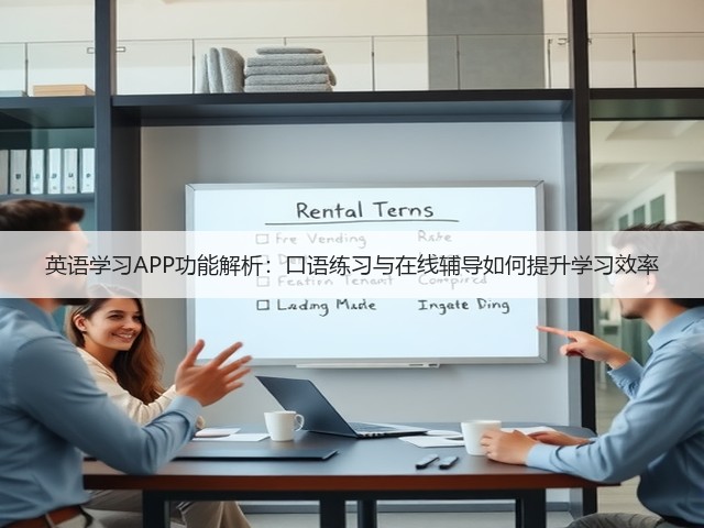 英语学习APP功能解析：口语练习与在线辅导如何提升学习效率(图1)