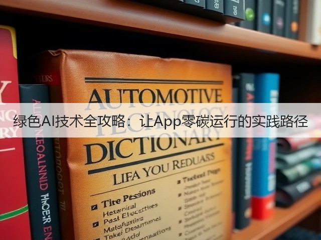 绿色AI技术全攻略:让App零碳运行的实践路径(图1) 绿色AI技术全攻略:让App零碳运行的实践路径(图1)