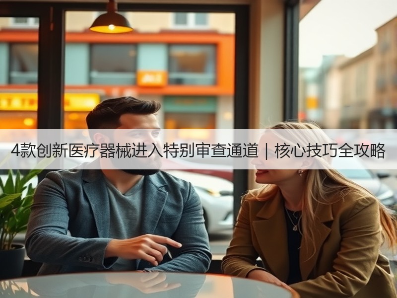4款创新医疗器械进入特别审查通道｜核心技巧全攻略