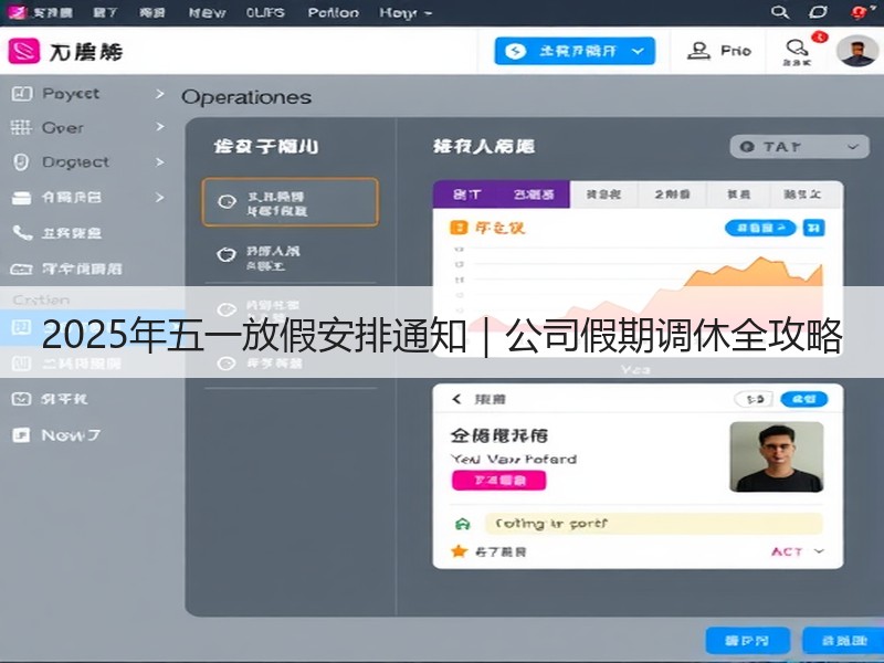 2025年五一放假安排通知｜公司假期调休全攻略
