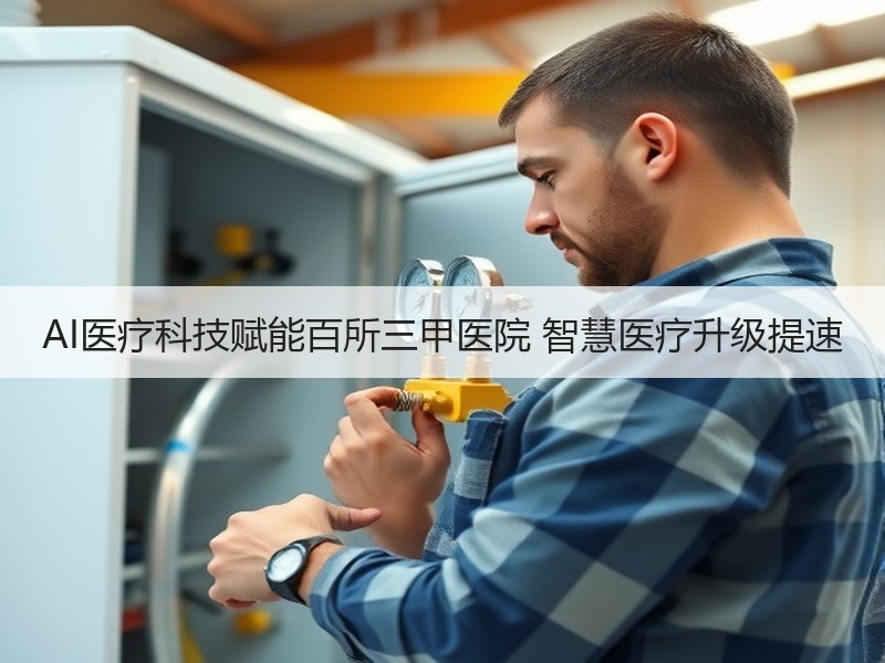 AI医疗科技赋能百所三甲医院 智慧医疗升级提速