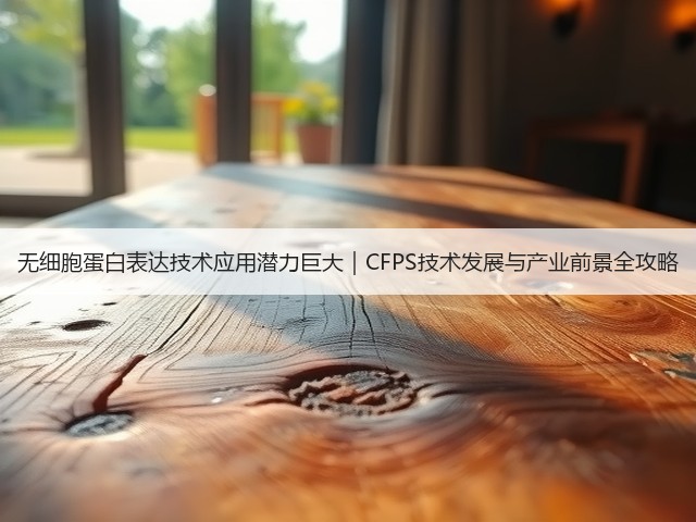 无细胞蛋白表达技术应用潜力巨大|CFPS技术发展与产业前景全攻略(图3) 无细胞蛋白表达技术应用潜力巨大|CFPS技术发展与产业前景全攻略(图3)