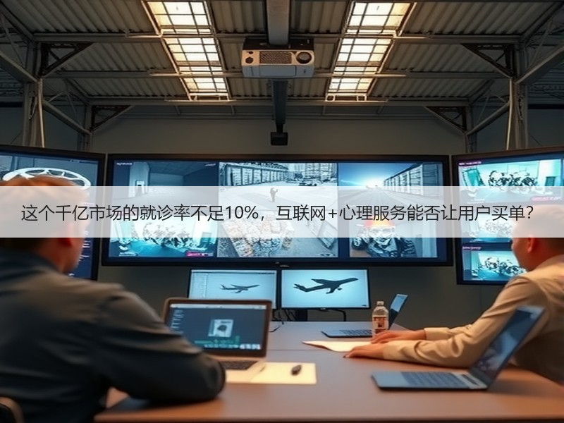 这个千亿市场的就诊率不足10%，互联网+心理服务能否让用户买