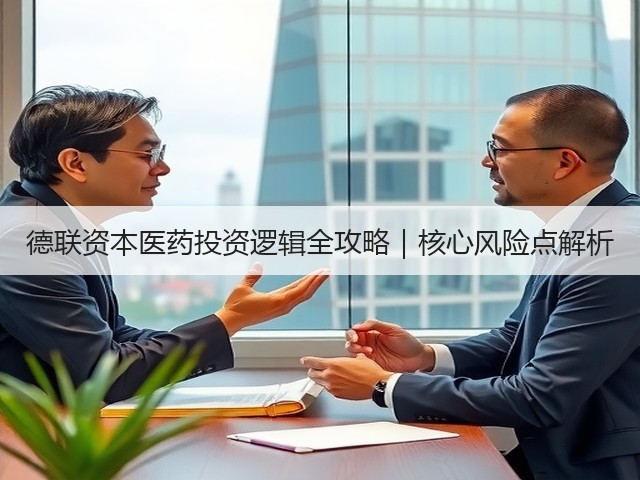 德联资本医药投资逻辑全攻略|核心风险点解析(图2) 德联资本医药投资逻辑全攻略|核心风险点解析(图2)