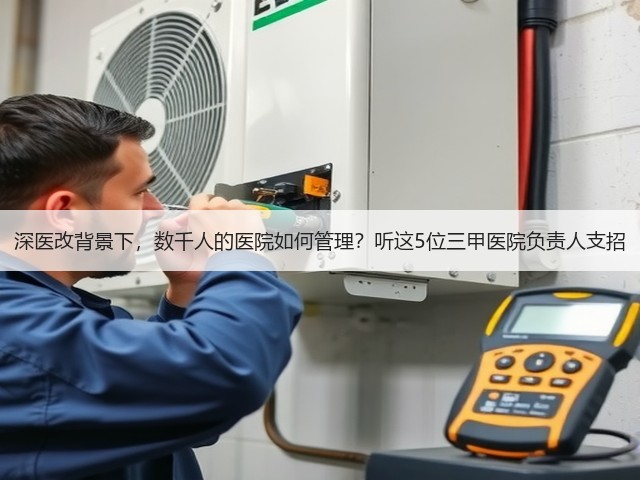 深医改背景下,数千人的医院如何管理?听这5位三甲医院负责人支招(图1) 深医改背景下,数千人的医院如何管理?听这5位三甲医院负责人支招(图1)