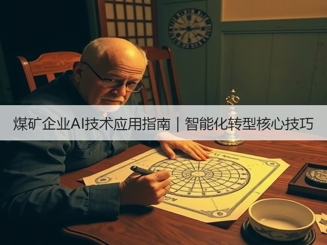 煤矿企业AI技术应用指南|智能化转型核心技巧(图2) 煤矿企业AI技术应用指南|智能化转型核心技巧(图2)