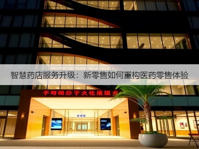 智慧药店服务升级:新零售如何重构医药零售体验(图1) 智慧药店服务升级:新零售如何重构医药零售体验(图1)