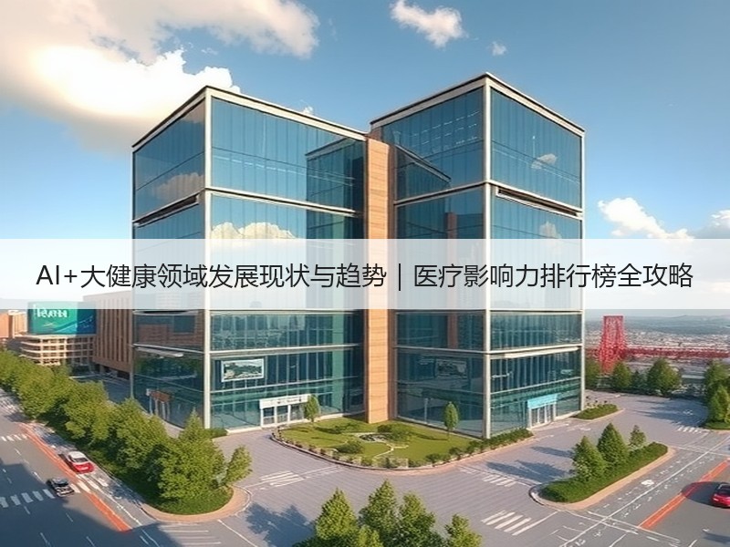 AI+大健康领域发展现状与趋势｜医疗影响力排行榜全攻略