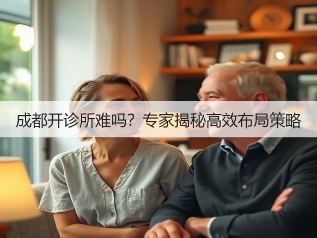 成都开诊所难吗?专家揭秘高效布局策略(图2) 成都开诊所难吗?专家揭秘高效布局策略(图2)