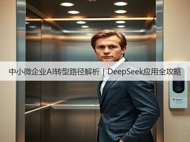 中小微企业AI转型路径解析｜DeepSeek应用全攻略