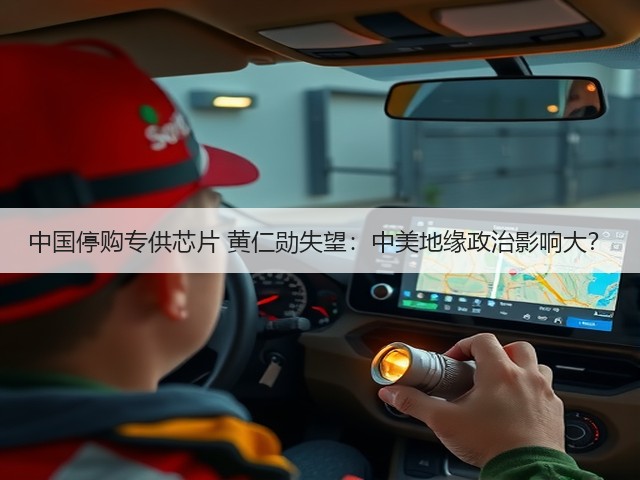 中国停购专供芯片 黄仁勋失望：中美地缘政治影响大？(图3)