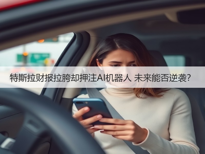 特斯拉财报拉胯却押注AI机器人 未来能否逆袭？