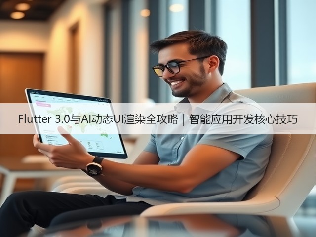 Flutter 3.0与AI动态UI渲染全攻略|智能应用开发核心技巧(图1) Flutter 3.0与AI动态UI渲染全攻略|智能应用开发核心技巧(图1)