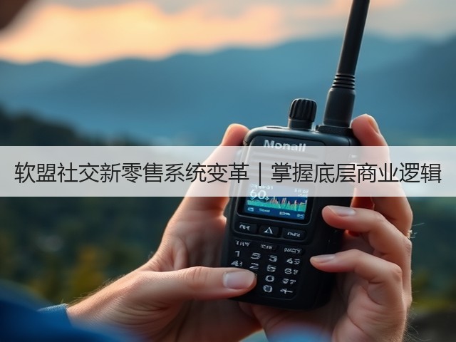 软盟社交新零售系统变革｜掌握底层商业逻辑(图3)