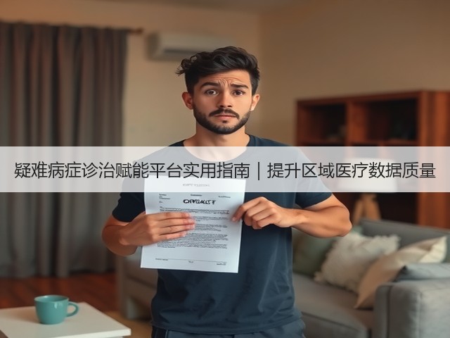 疑难病症诊治赋能平台实用指南|提升区域医疗数据质量(图3) 疑难病症诊治赋能平台实用指南|提升区域医疗数据质量(图3)