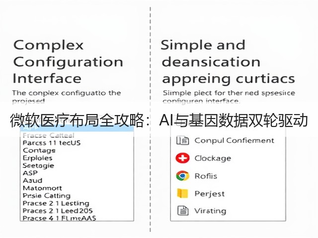 微软医疗布局全攻略:AI与基因数据双轮驱动(图1) 微软医疗布局全攻略:AI与基因数据双轮驱动(图1)