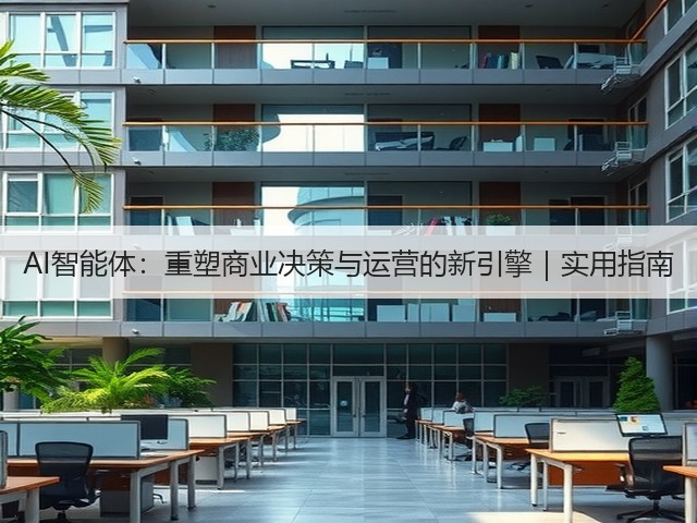 AI智能体:重塑商业决策与运营的新引擎|实用指南(图1) AI智能体:重塑商业决策与运营的新引擎|实用指南(图1)