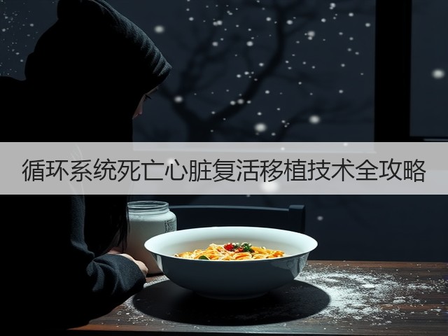 循环系统死亡心脏复活移植技术全攻略(图1) 循环系统死亡心脏复活移植技术全攻略(图1)