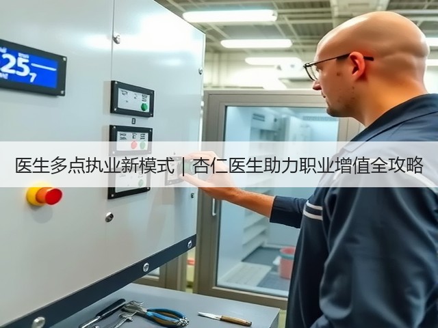 医生多点执业新模式|杏仁医生助力职业增值全攻略(图3) 医生多点执业新模式|杏仁医生助力职业增值全攻略(图3)