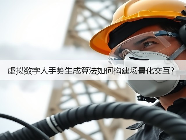 虚拟数字人手势生成算法如何构建场景化交互?(图2) 虚拟数字人手势生成算法如何构建场景化交互?(图2)
