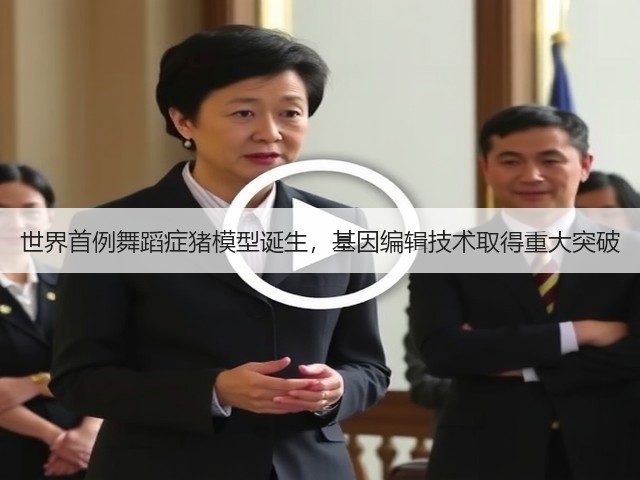 世界首例舞蹈症猪模型诞生,基因编辑技术取得重大突破(图1) 世界首例舞蹈症猪模型诞生,基因编辑技术取得重大突破(图1)