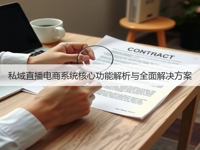 私域直播电商系统核心功能解析与全面解决方案(图3) 私域直播电商系统核心功能解析与全面解决方案(图3)