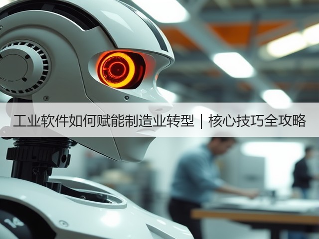 工业软件如何赋能制造业转型｜核心技巧全攻略(图2)