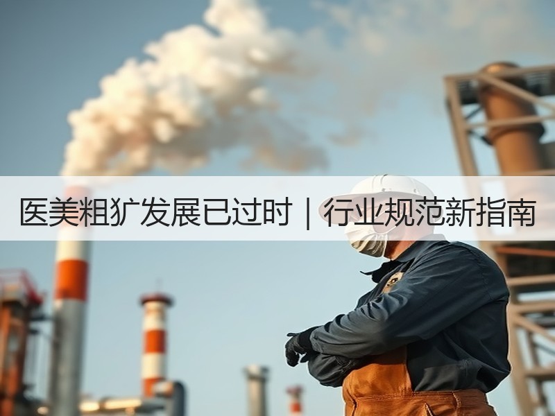 医美粗犷发展已过时｜行业规范新指南