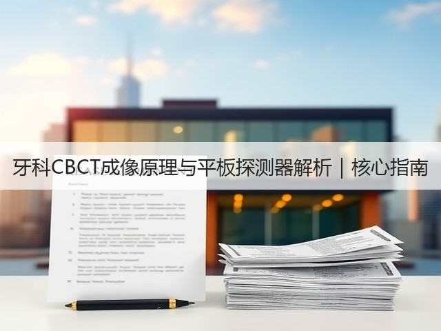 牙科CBCT成像原理与平板探测器解析|核心指南(图1) 牙科CBCT成像原理与平板探测器解析|核心指南(图1)