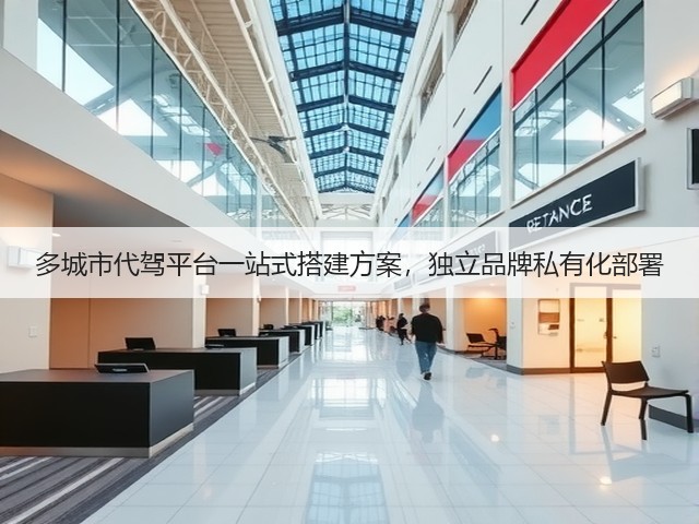 多城市代驾平台一站式搭建方案，独立品牌私有化部署(图3)