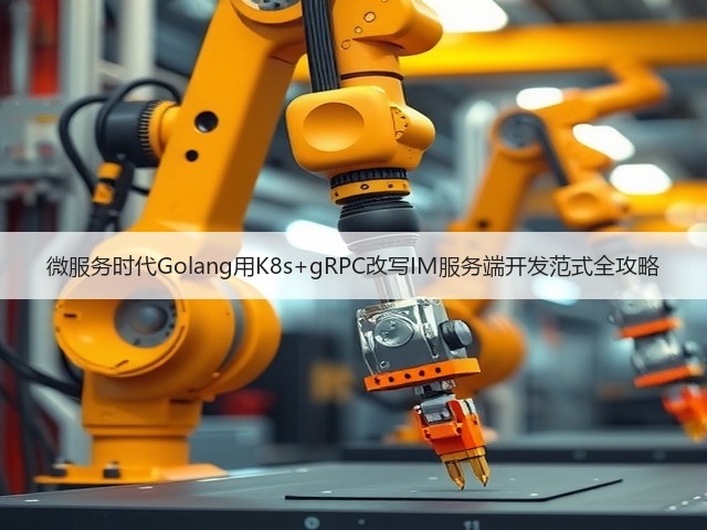 微服务时代Golang用K8s+gRPC改写IM服务端开发范式全攻略(图1) 微服务时代Golang用K8s+gRPC改写IM服务端开发范式全攻略(图1)