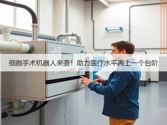 细胞手术机器人来袭!助力医疗水平再上一个台阶(图3) 细胞手术机器人来袭!助力医疗水平再上一个台阶(图3)