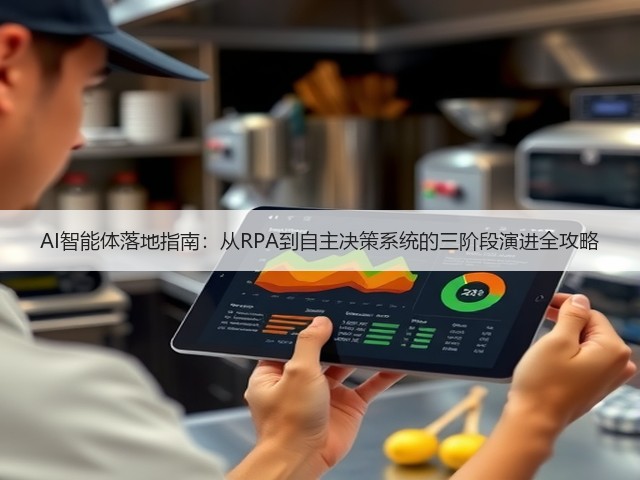 AI智能体落地指南:从RPA到自主决策系统的三阶段演进全攻略(图1) AI智能体落地指南:从RPA到自主决策系统的三阶段演进全攻略(图1)