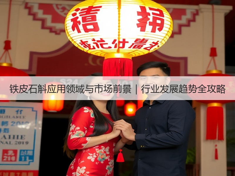 铁皮石斛应用领域与市场前景｜行业发展趋势全攻略