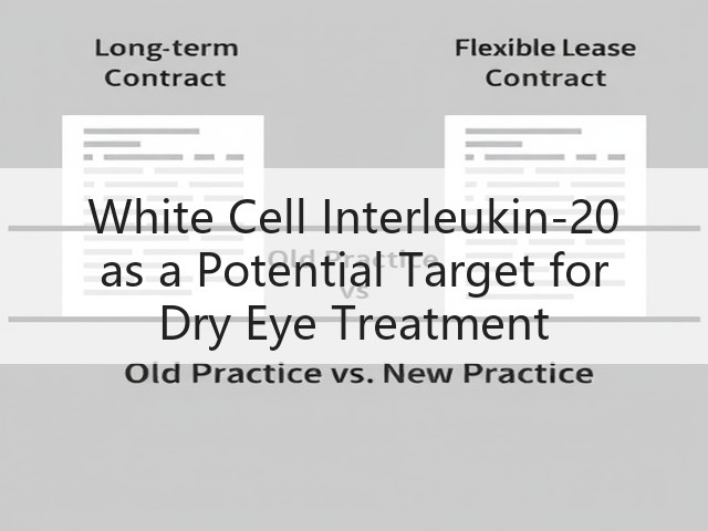 White Cell Interleukin-20 as a Potential Target for Dry Eye Treatment(图3) White Cell Interleukin-20 as a Potential Target for Dry Eye Treatment(图3)
