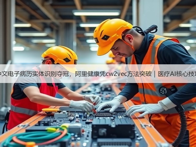 中文电子病历实体识别夺冠，阿里健康凭cw2vec方法突破｜医疗AI核心技巧(图1)