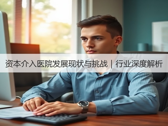 资本介入医院发展现状与挑战|行业深度解析(图3) 资本介入医院发展现状与挑战|行业深度解析(图3)
