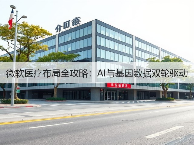 微软医疗布局全攻略:AI与基因数据双轮驱动(图2) 微软医疗布局全攻略:AI与基因数据双轮驱动(图2)