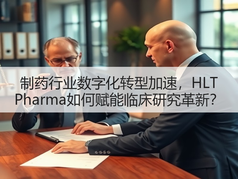 制药行业数字化转型加速，HLT Pharma如何赋能临床研究