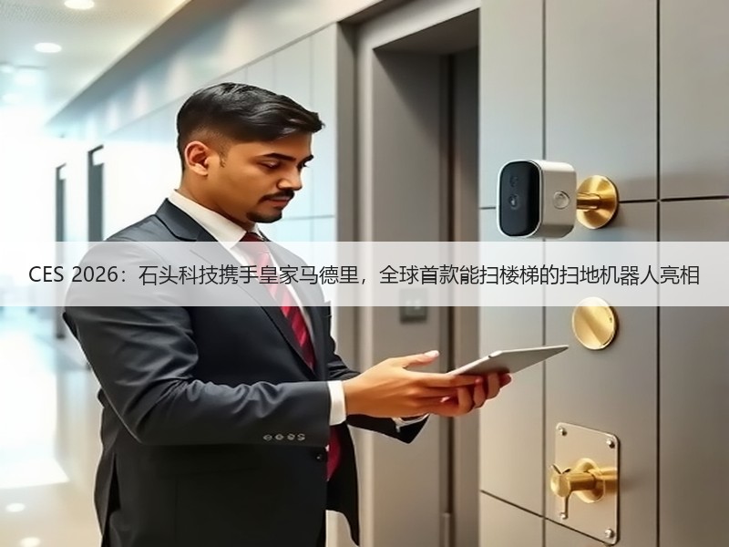 CES 2026：石头科技携手皇家马德里，全球首款能扫楼梯的