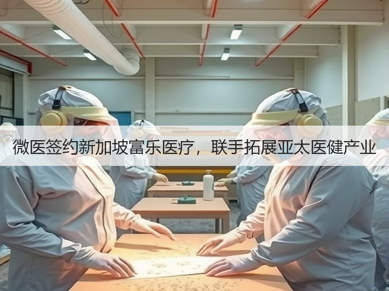 微医签约新加坡富乐医疗，联手拓展亚太医健产业