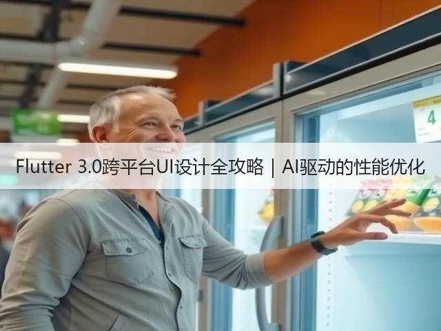Flutter 3.0跨平台UI设计全攻略|AI驱动的性能优化(图1) Flutter 3.0跨平台UI设计全攻略|AI驱动的性能优化(图1)